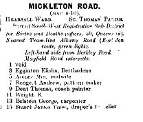 Mickleton Road